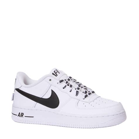 nike airr force zwart wit|air force 1 schoenen.